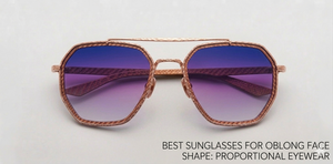 Best Sunglasses for Oblong Face Shape: Proportional Eyewear