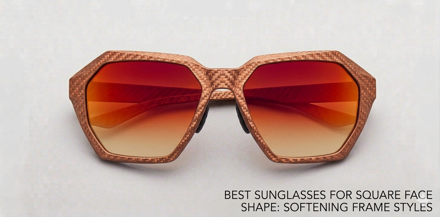 Best Sunglasses for Square Face Shape: Softening Frame Styles