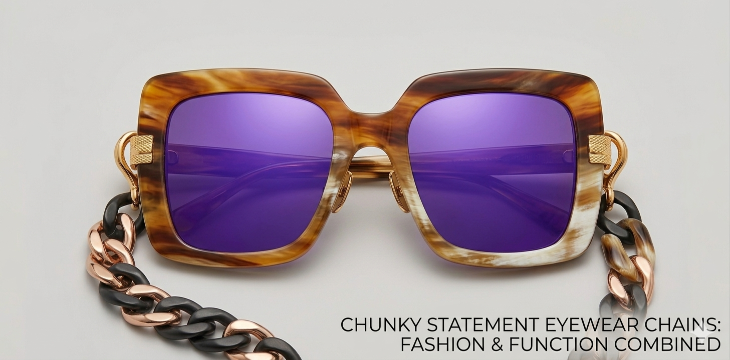 Chunky Statement Eyewear Chains: Fashion & Function Combined
