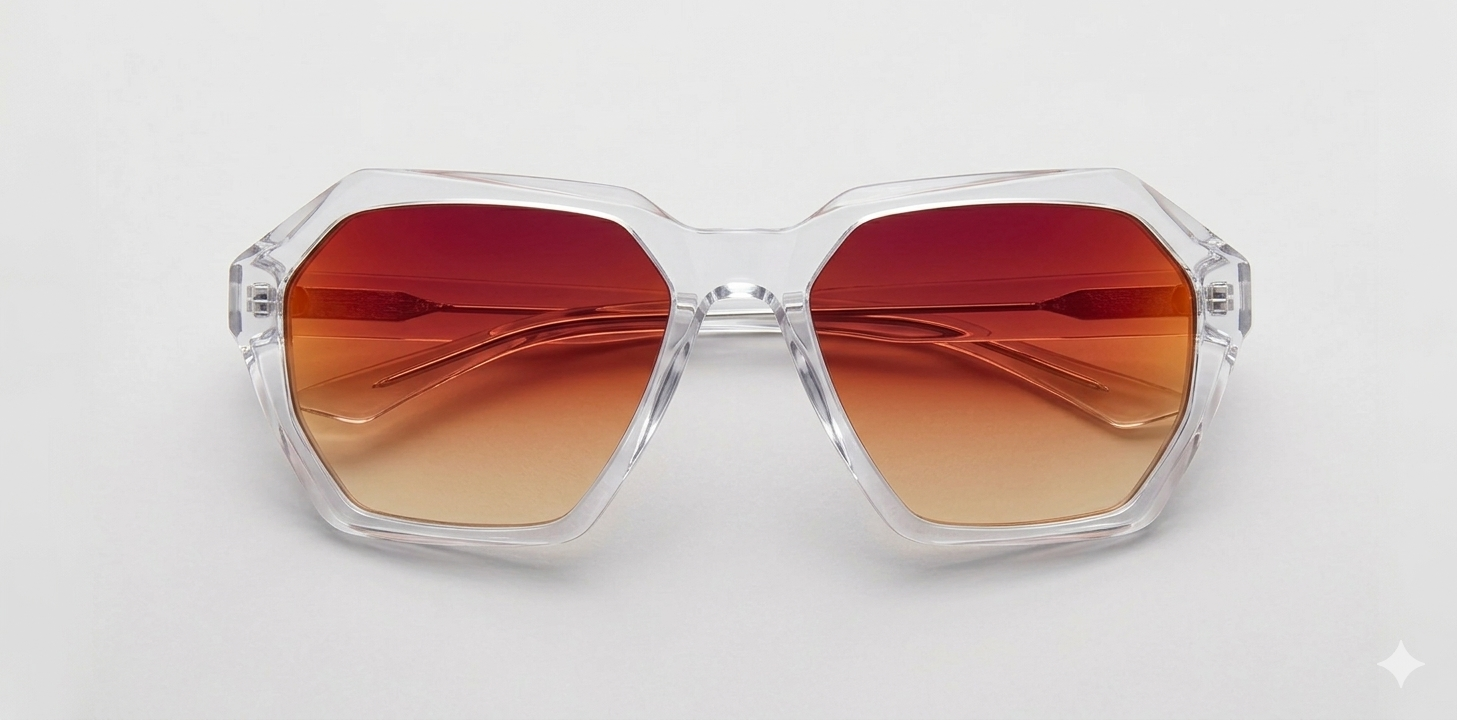 Clear Frame Sunglasses: Transparent Eyewear Fashion