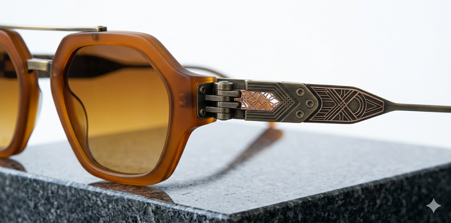 Double Bridge Sunglasses: Structural Support Design