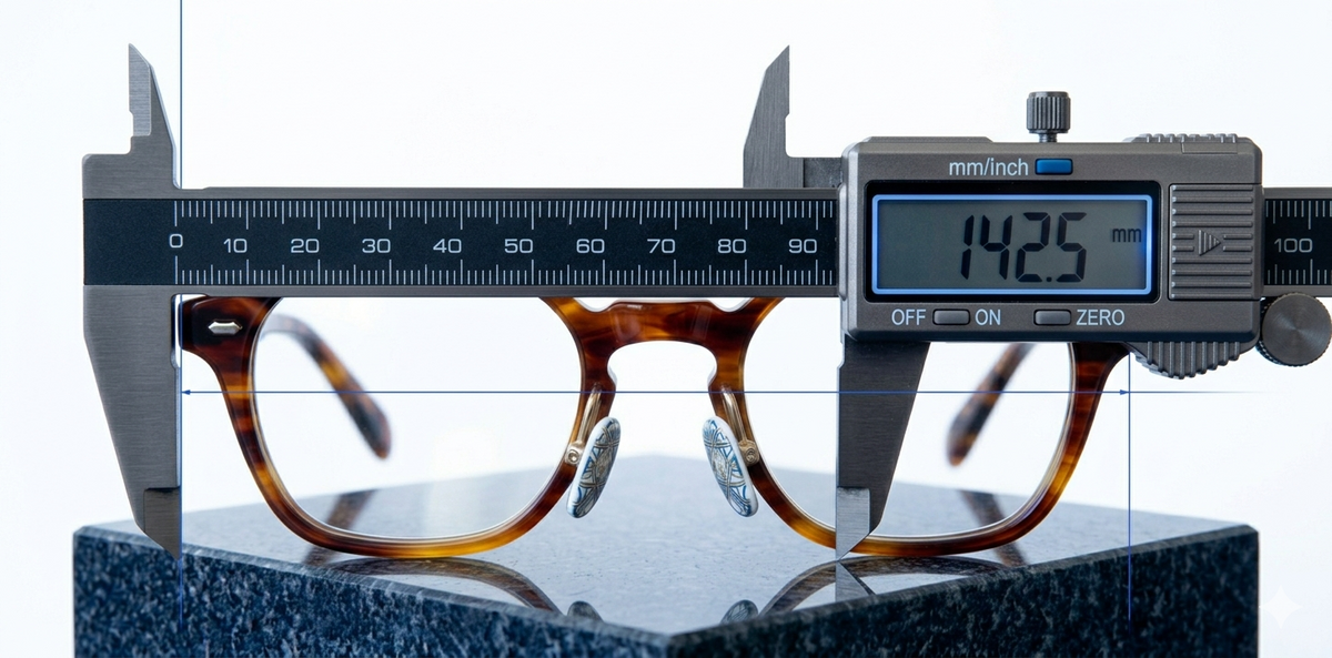 Frame Width Guide: How to Measure Your Eyewear Size – ELUNO