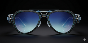 Futuristic Space-Inspired Glasses: Bold Statement Eyewear