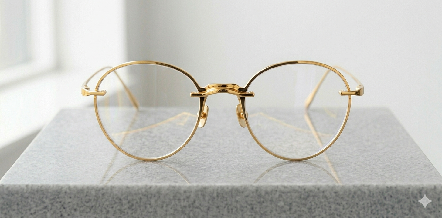 Gold Plated Frames: Luxury Eyewear Material