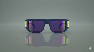 Oversized Rectangle Sunglasses: Bold Geometric Style
