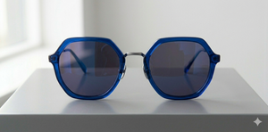 Plastic & Metal Hybrid Sunglasses: Design Balance