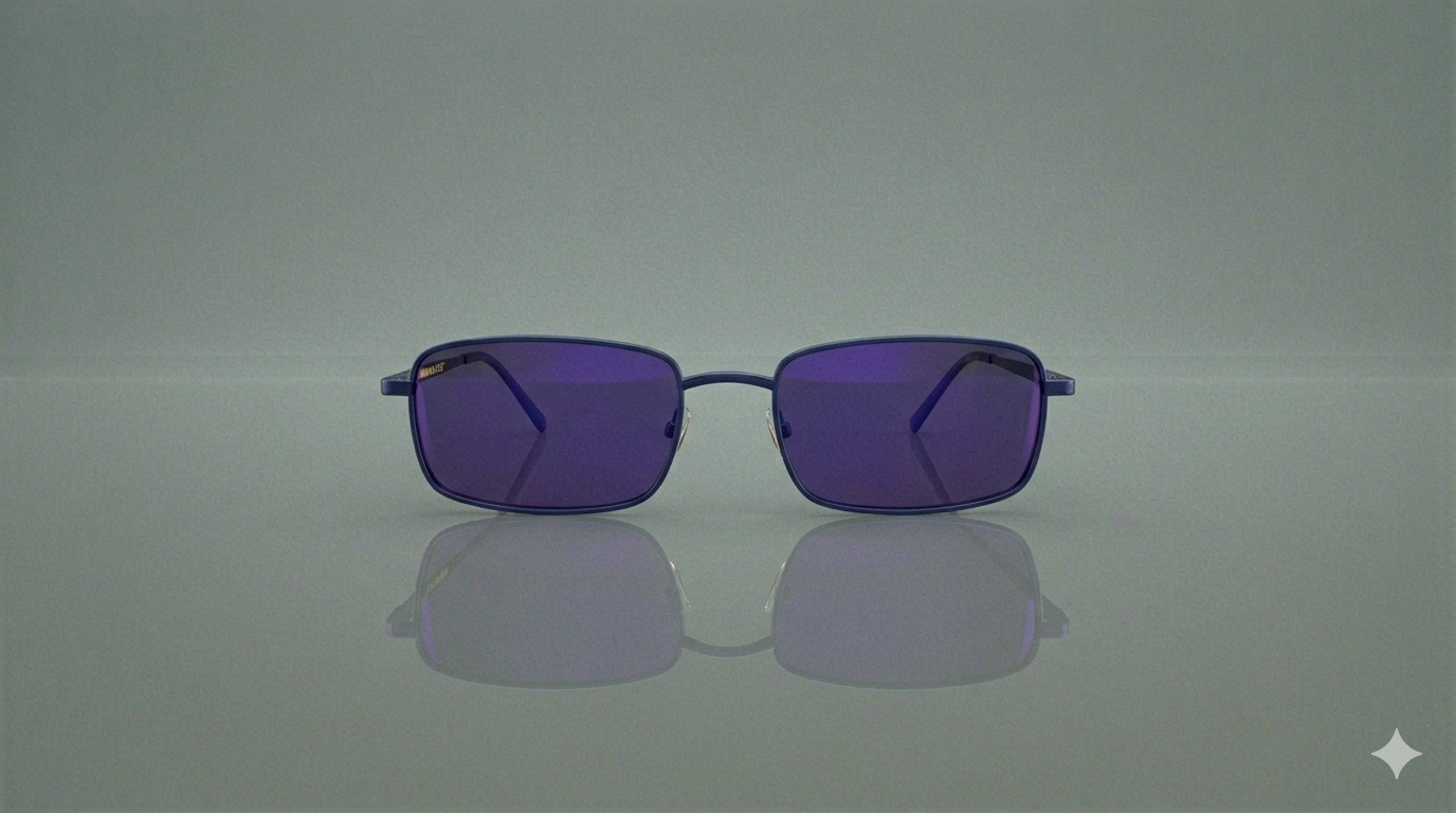 Slim Rectangle Sunglasses: Minimalist Eyewear