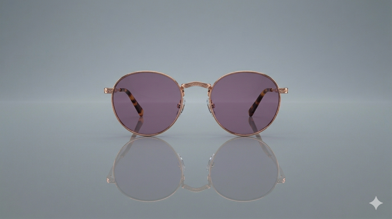 Small Round Sunglasses: Retro 90s Revival Trend