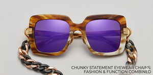 Sunglasses Chain Styling: Eyewear Chains Fashion