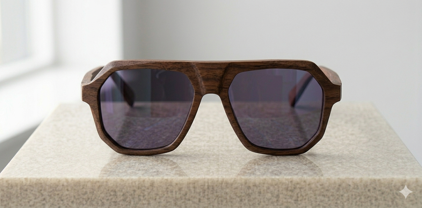 Wooden Frames Sunglasses: Natural Material Eyewear
