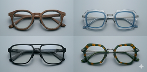Round glasses guide