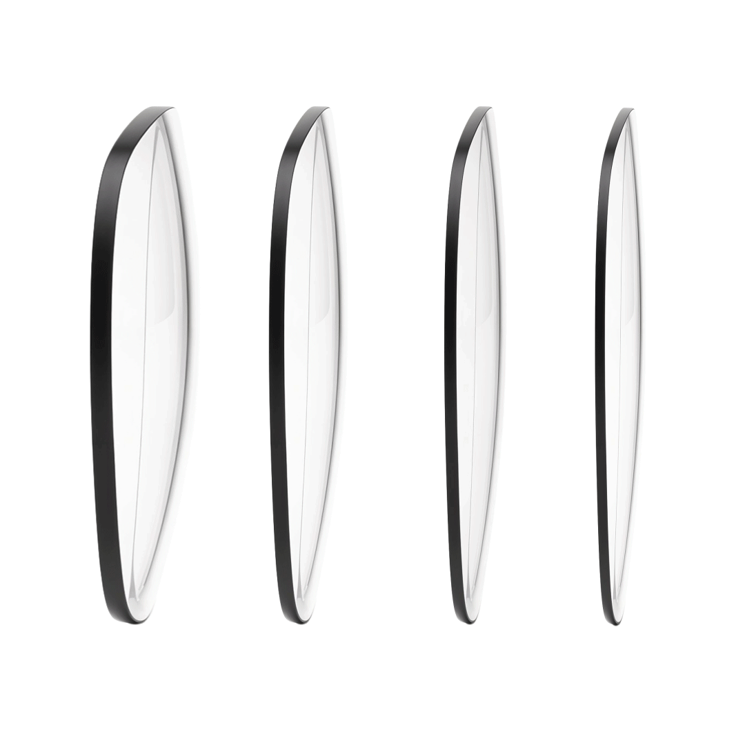 Index 1.67- Super Thin and Light. Aspheric.