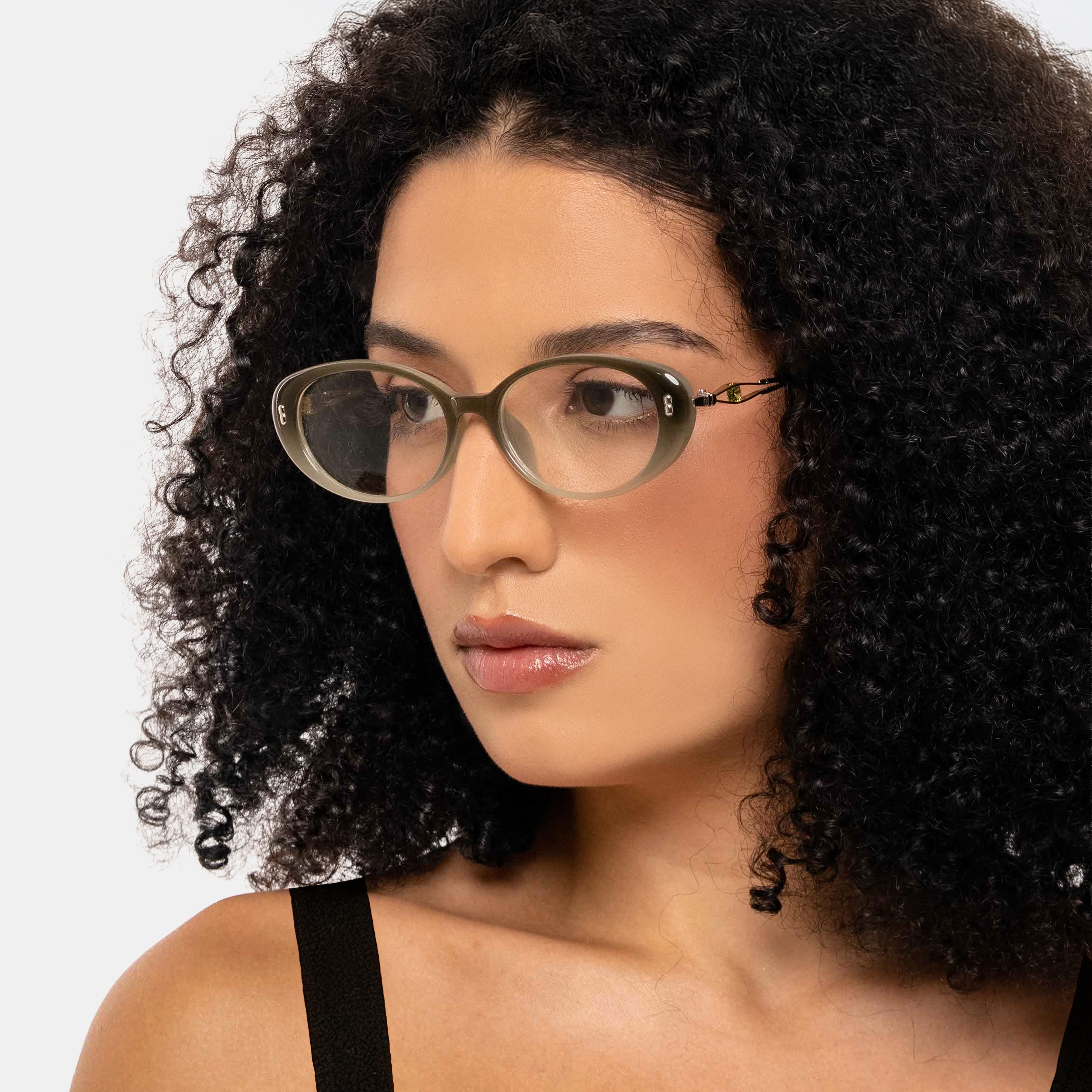 Green Eyeglasses