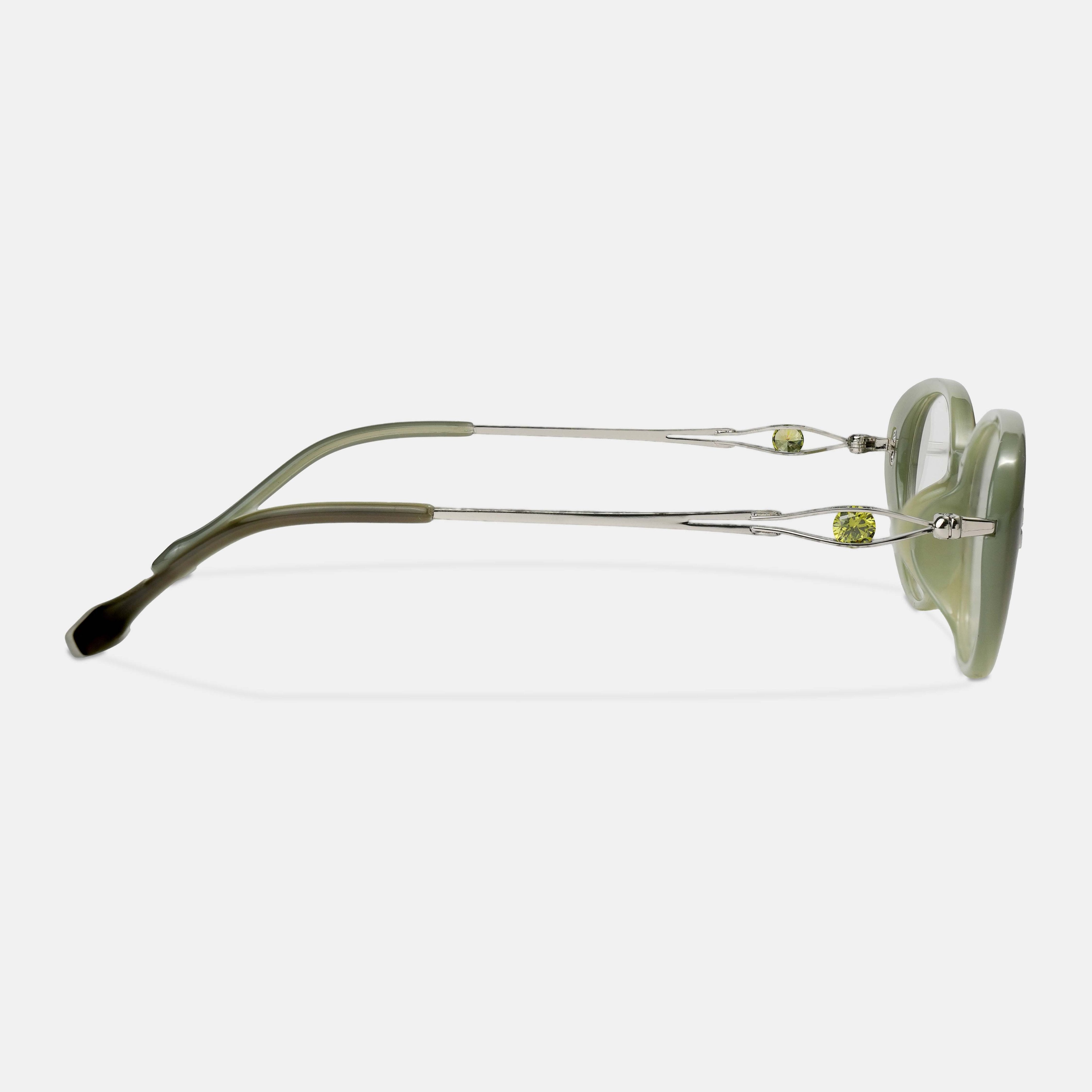 Green Eyeglasses