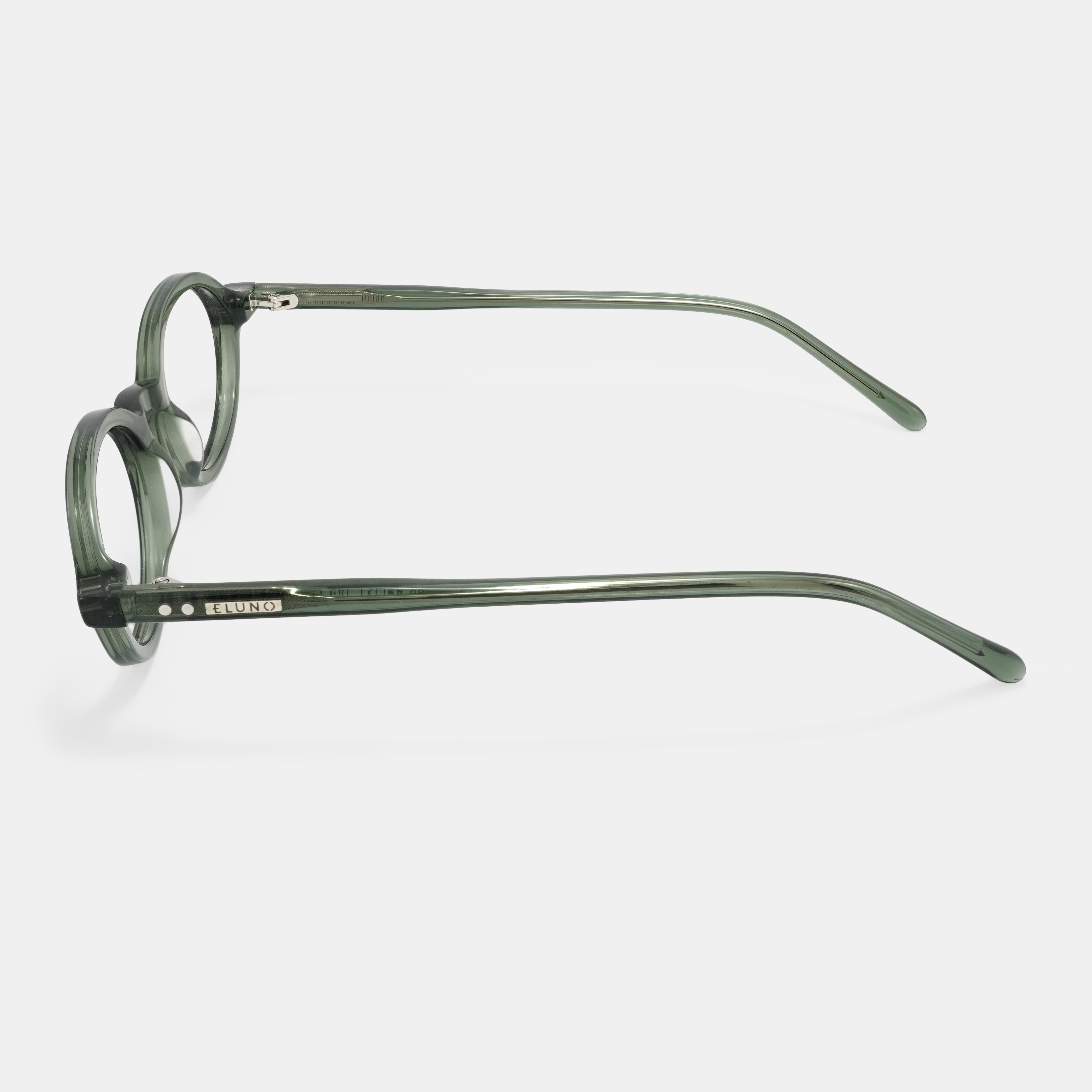 Green eyeglasses