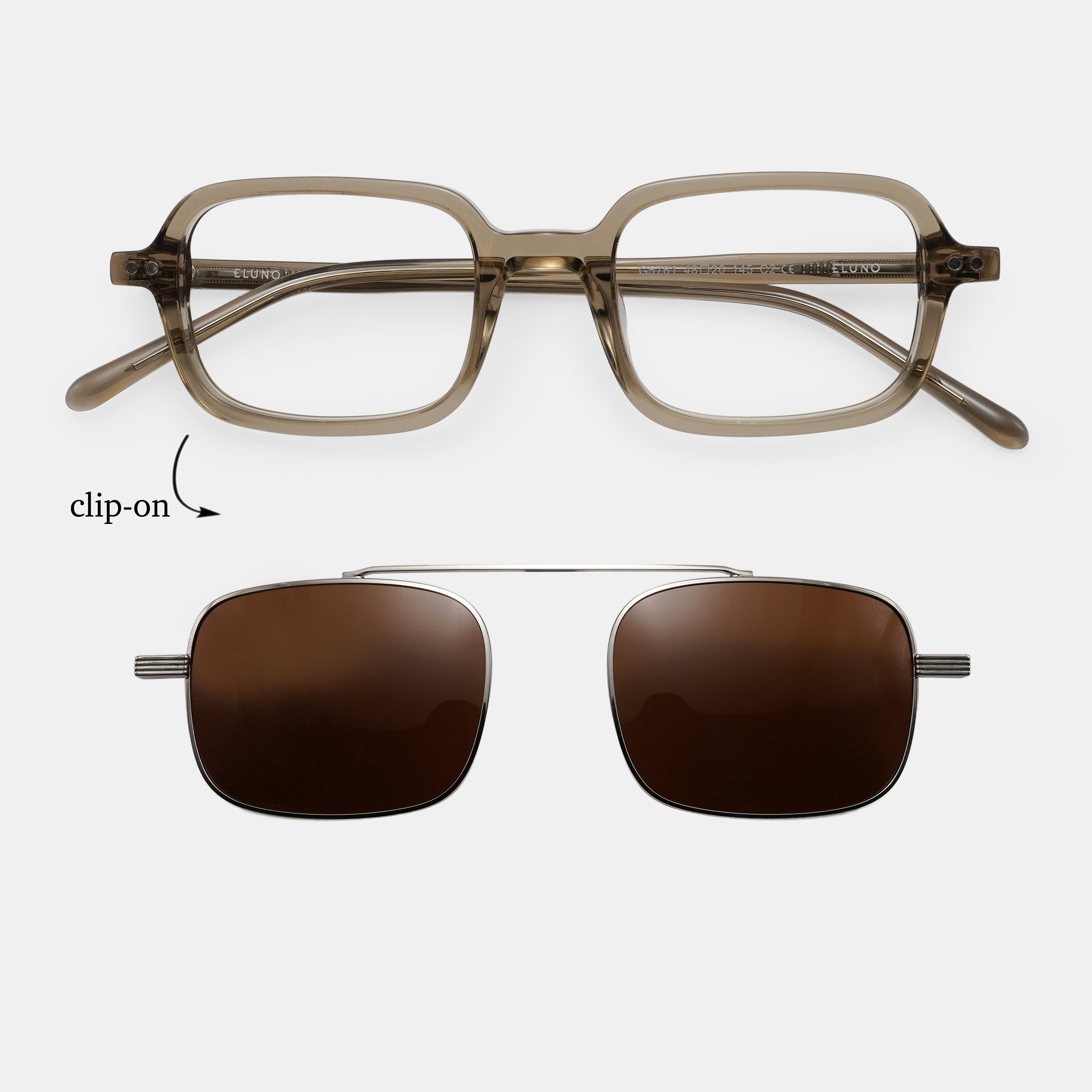 Transparent Eyeglasses
