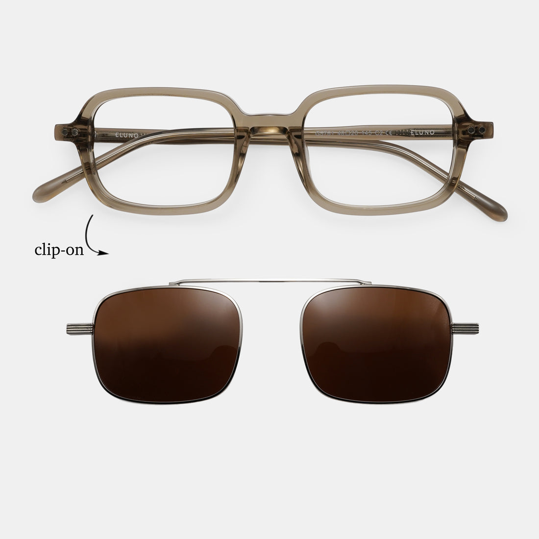 Transparent Eyeglasses