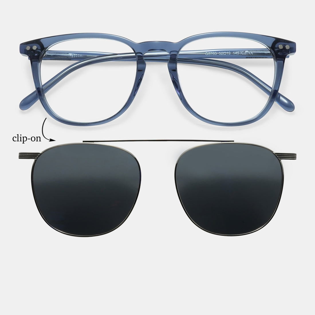 Blue Eyeglasses