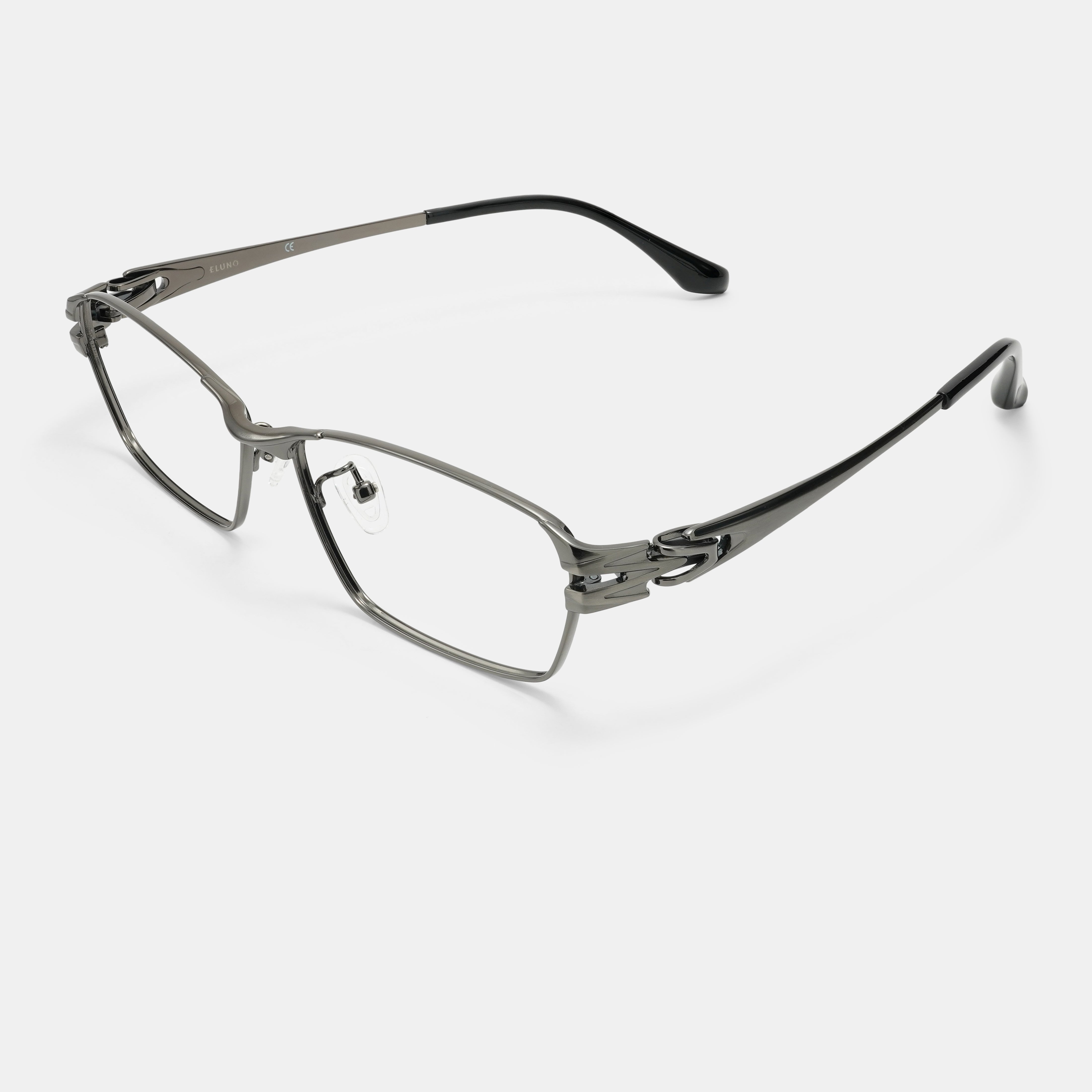 Gunmetal spectacles