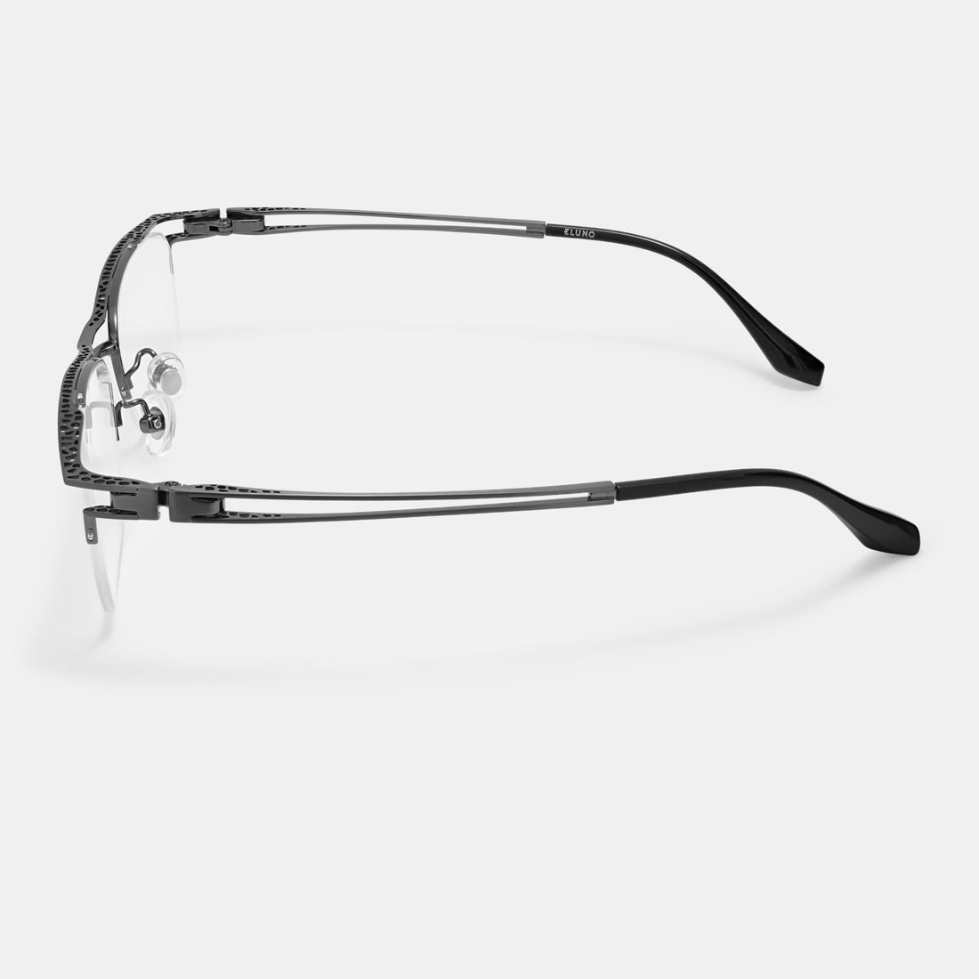 Gunmetal spectacles