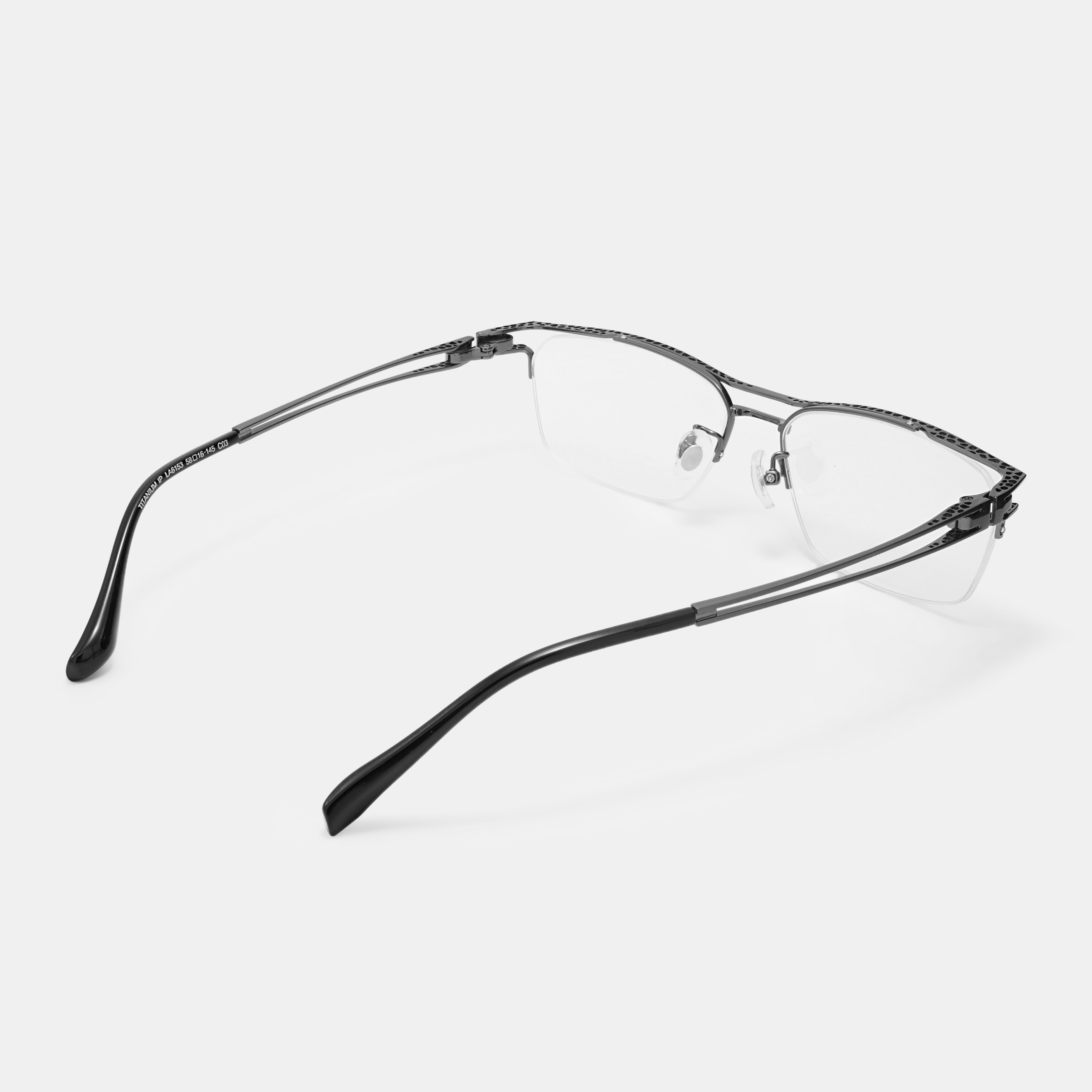 Gunmetal spectacles