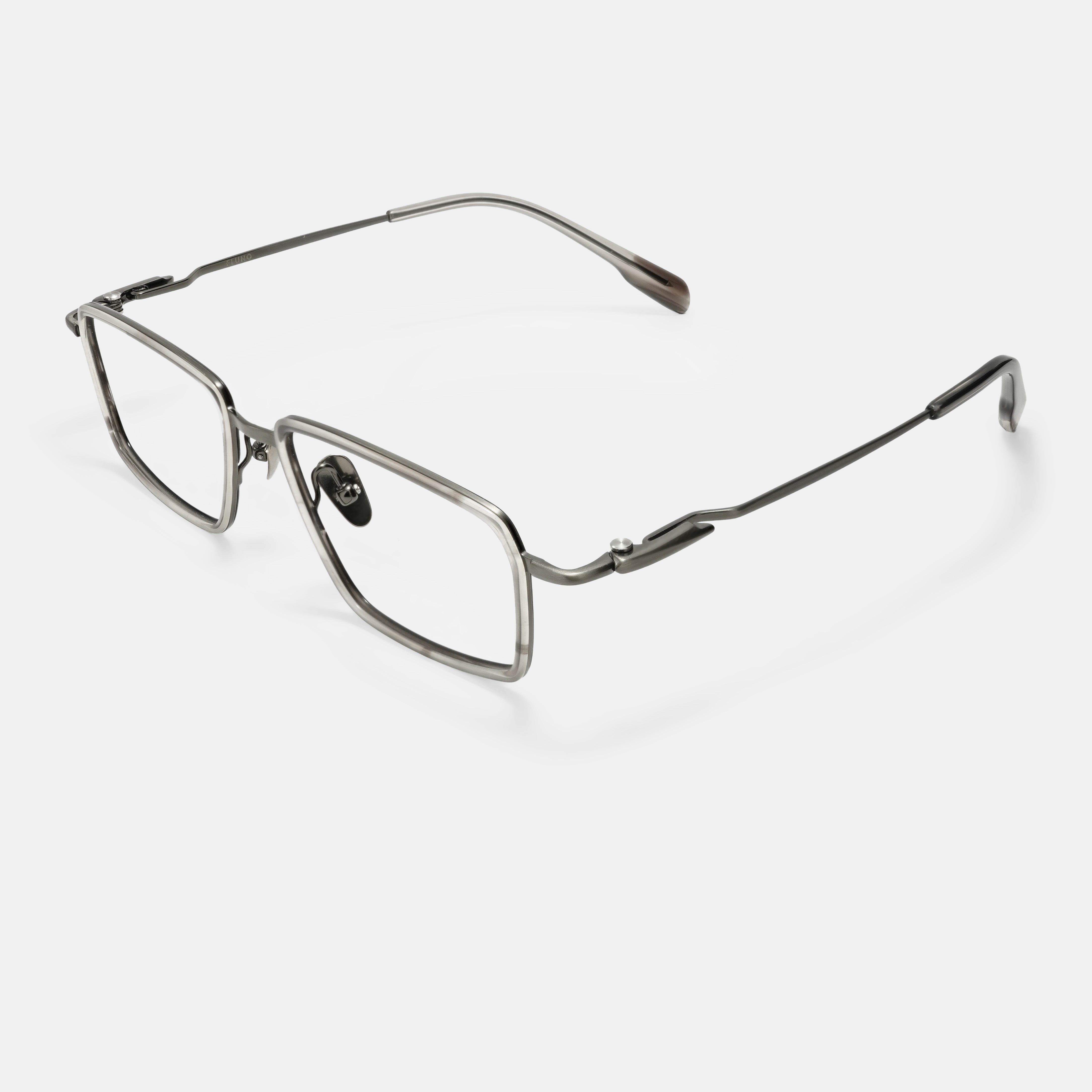Gunmetal eyeglasses