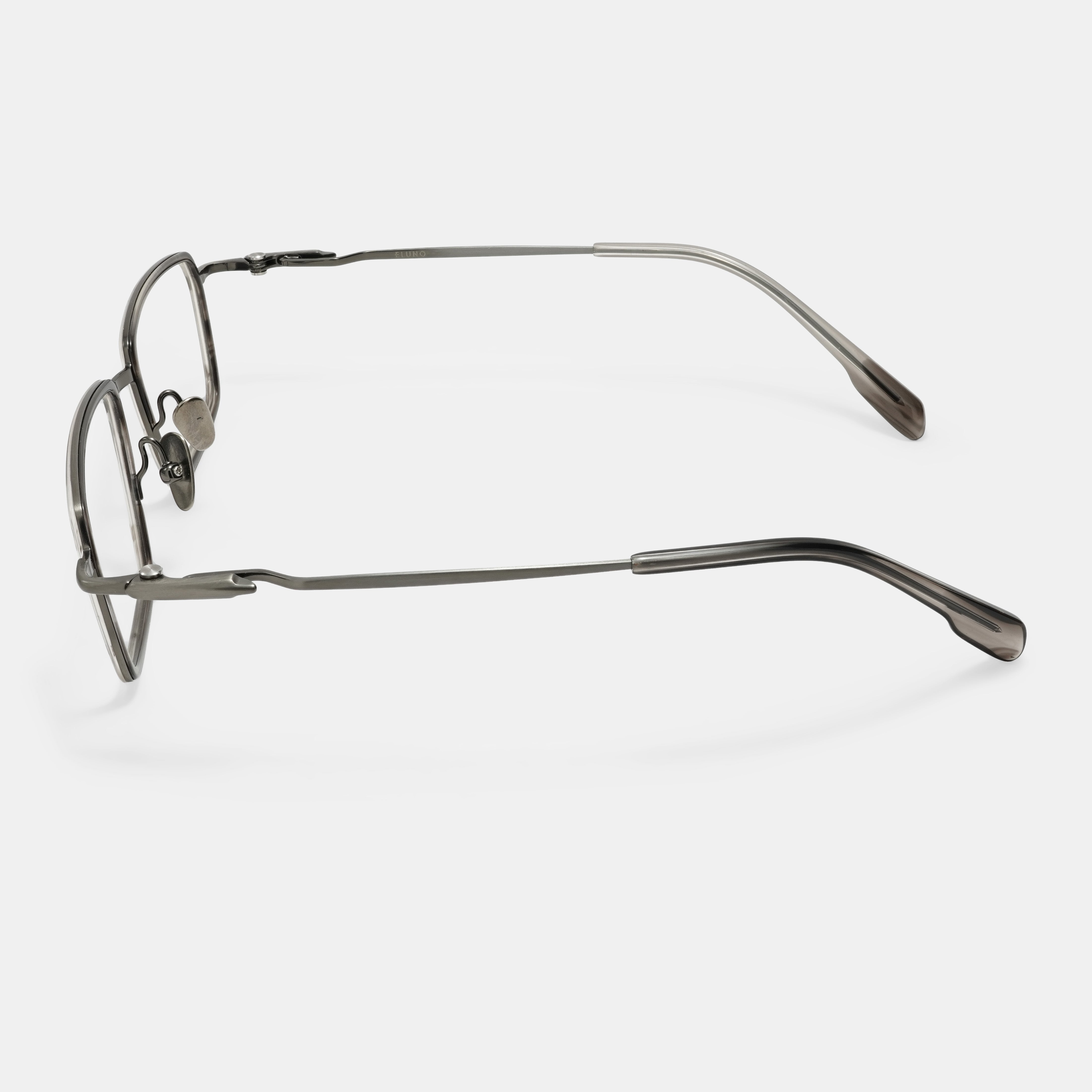 Gunmetal eyeglasses