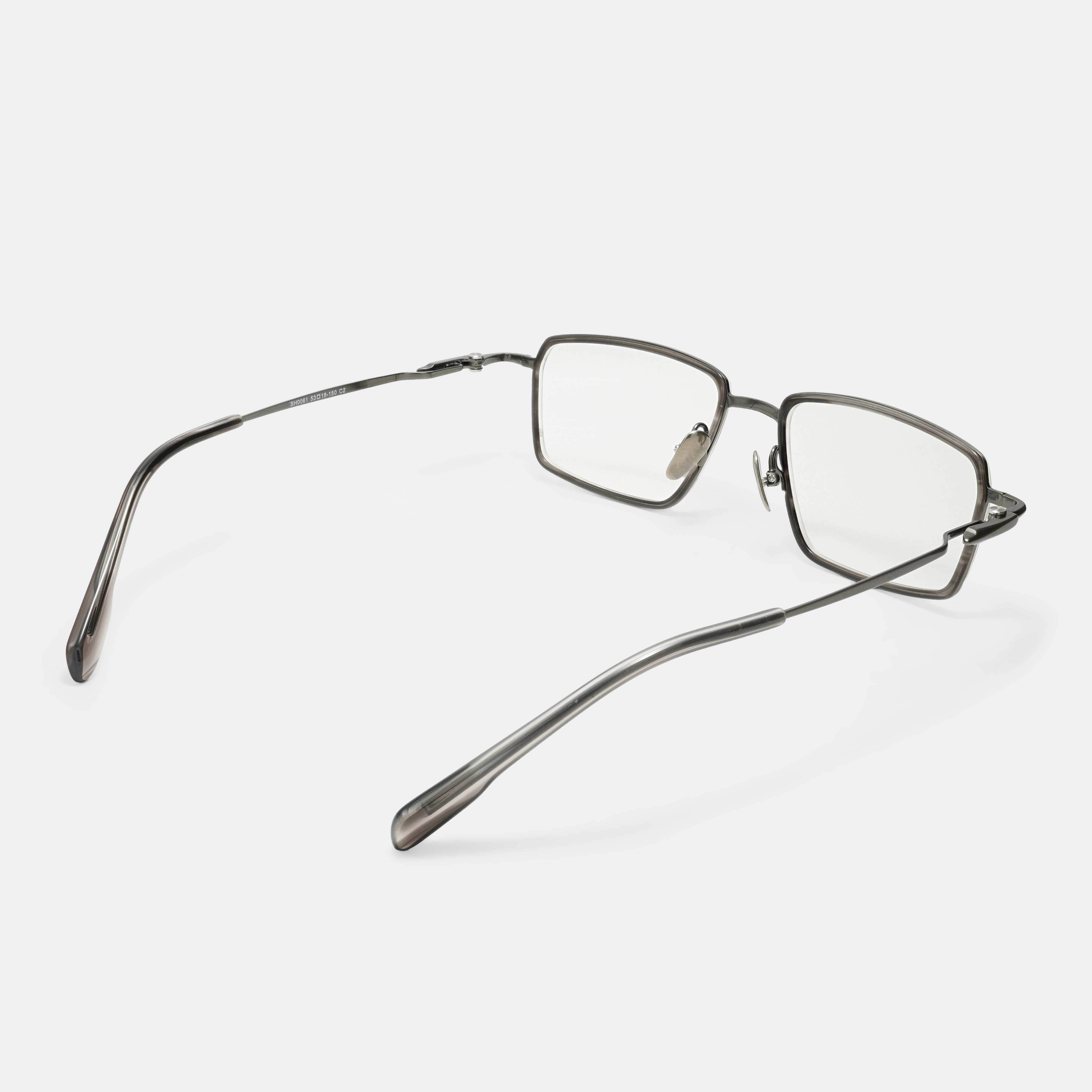 Gunmetal eyeglasses
