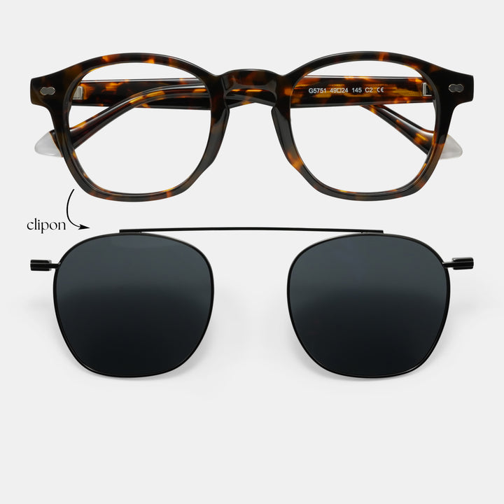 Tortoiseshell glasses