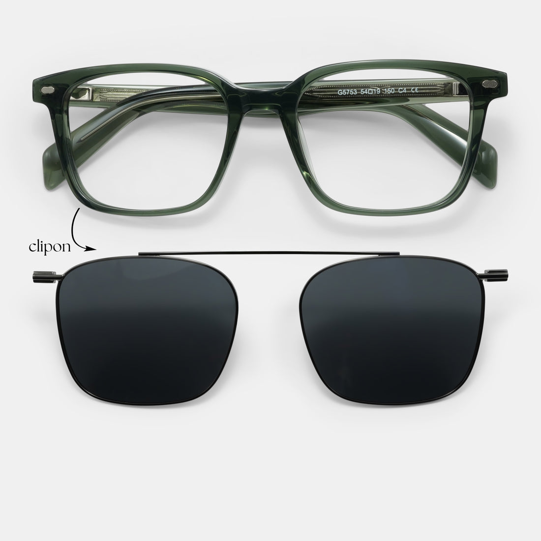 Green Eyeglasses