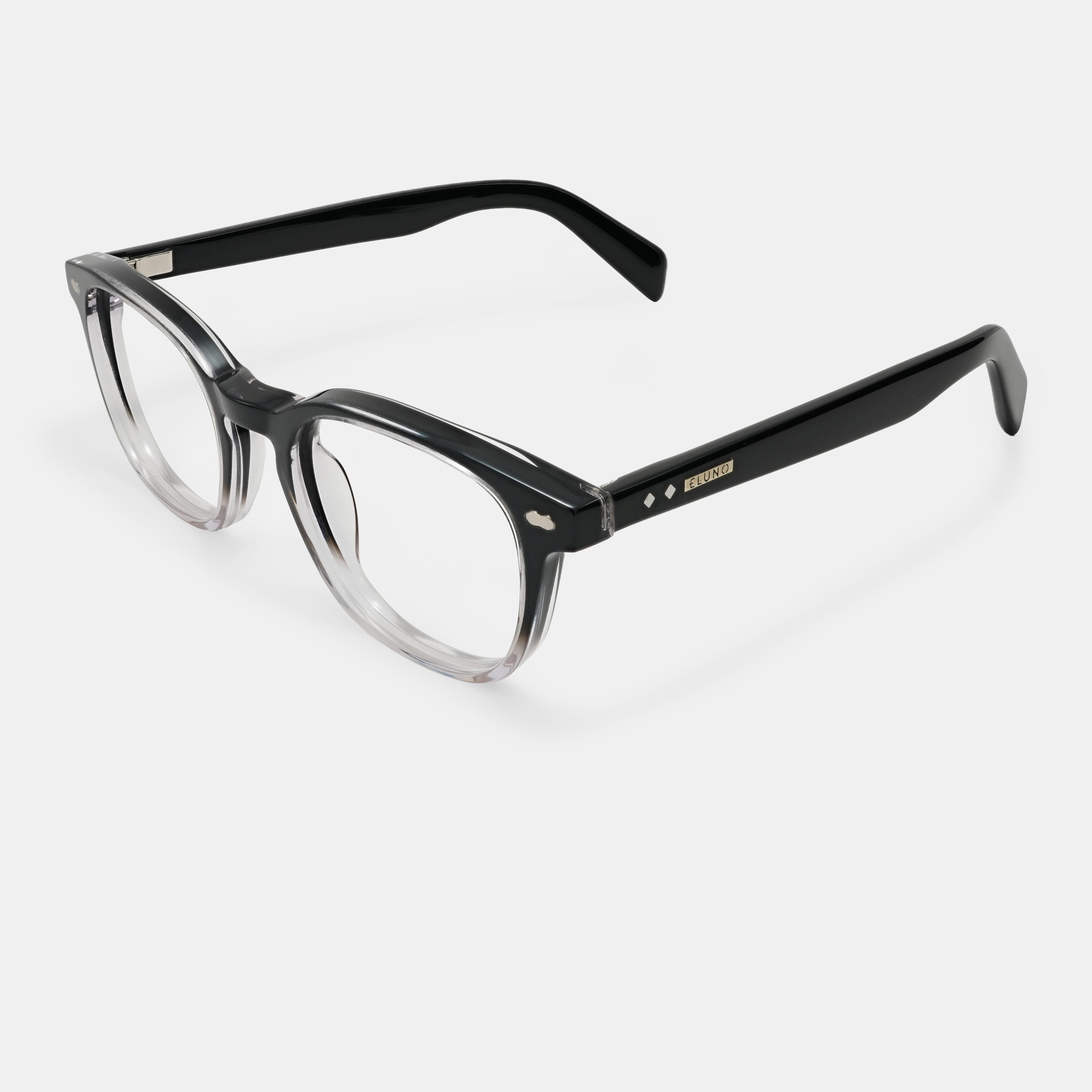black spectacles