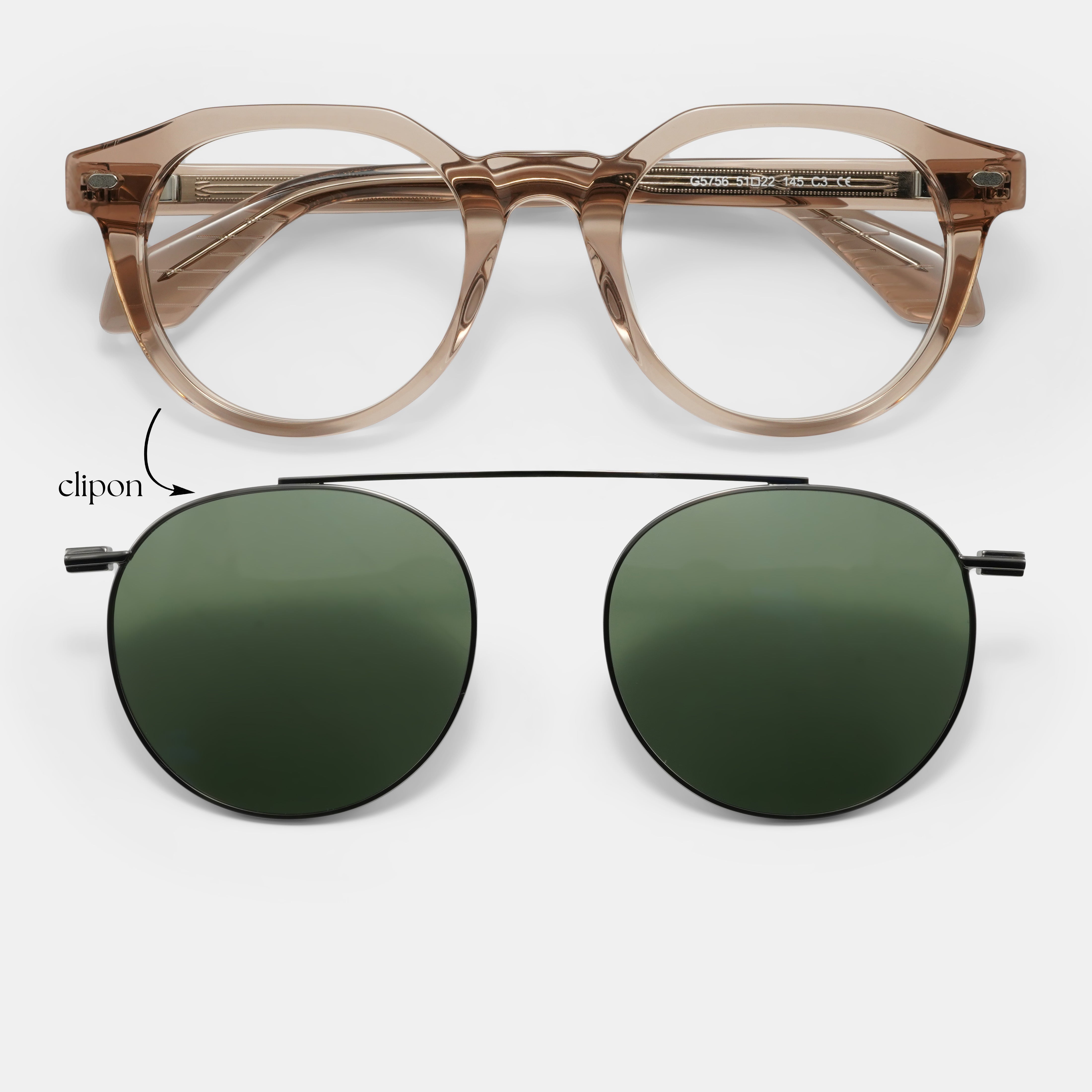 Brown Eyeglasses