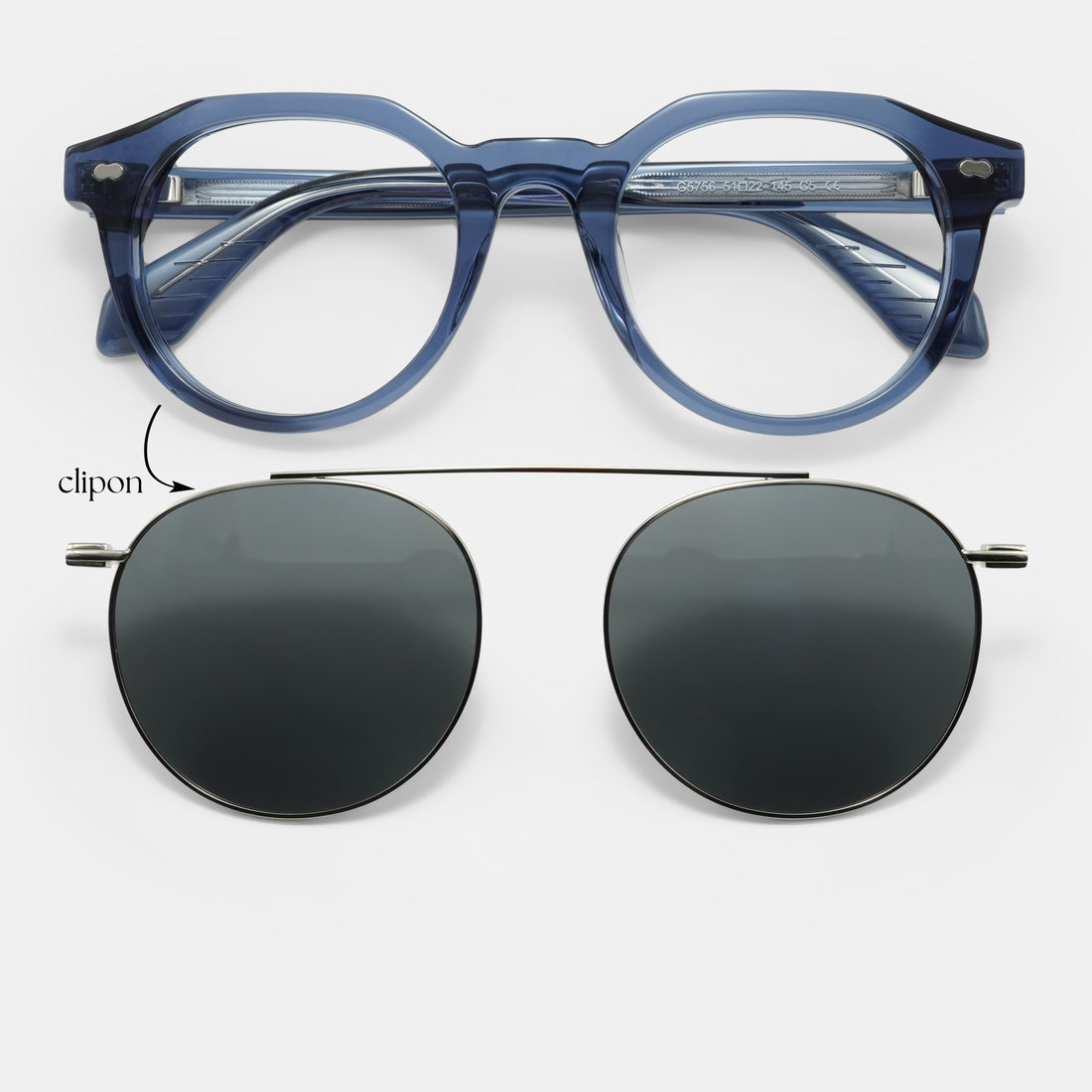 Blue Eyeglasses