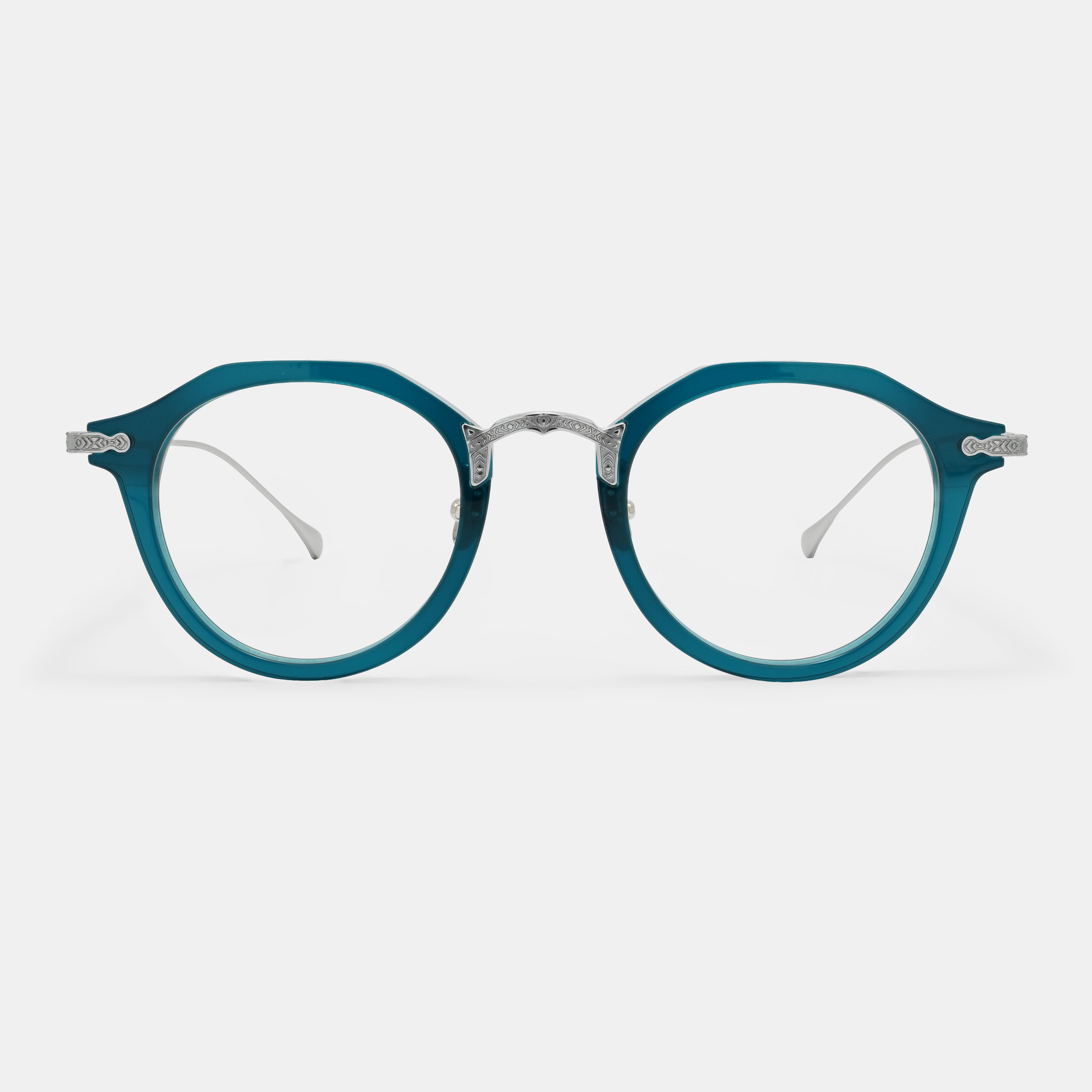 blue eyeglasses