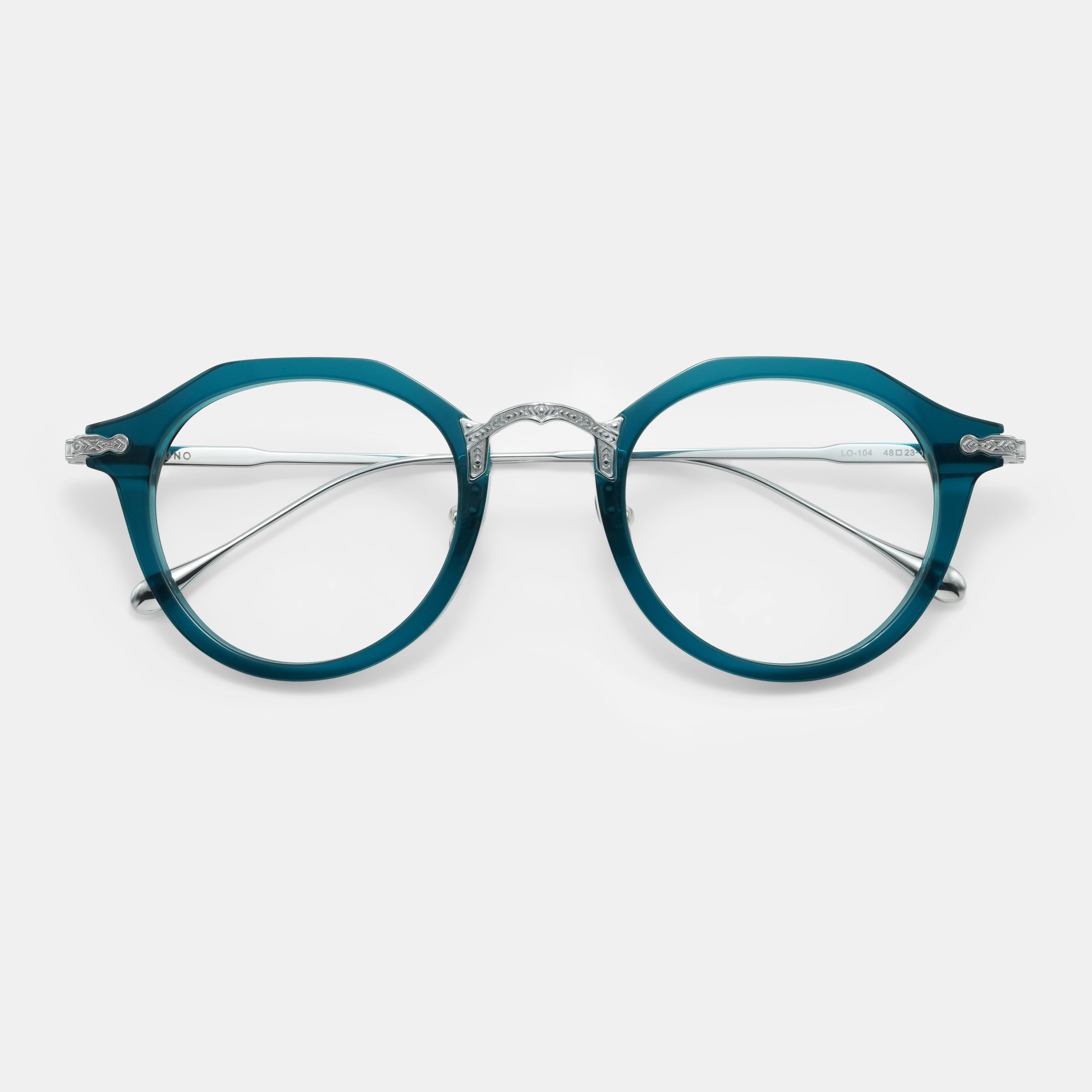 blue eyeglasses
