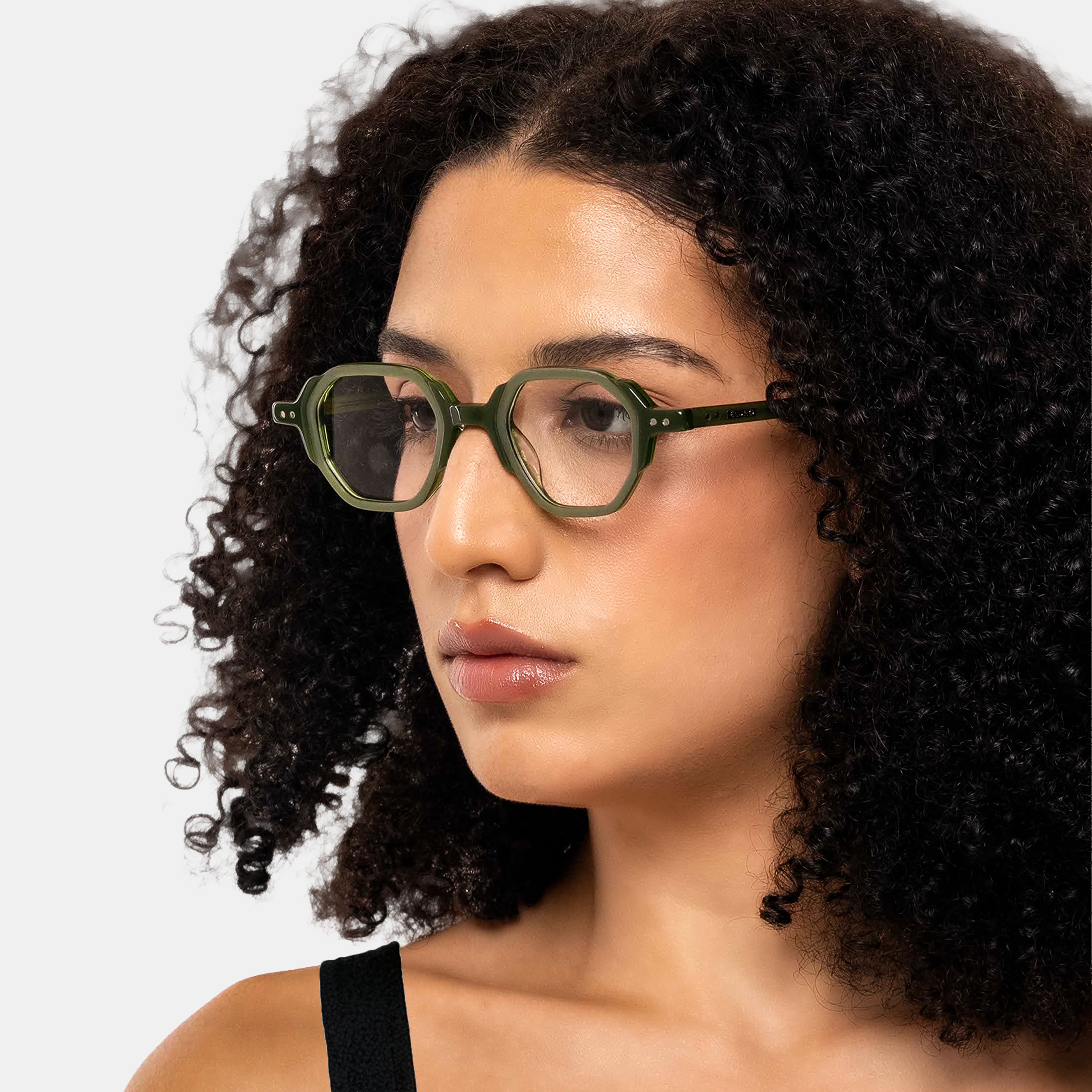 Green Eyeglasses