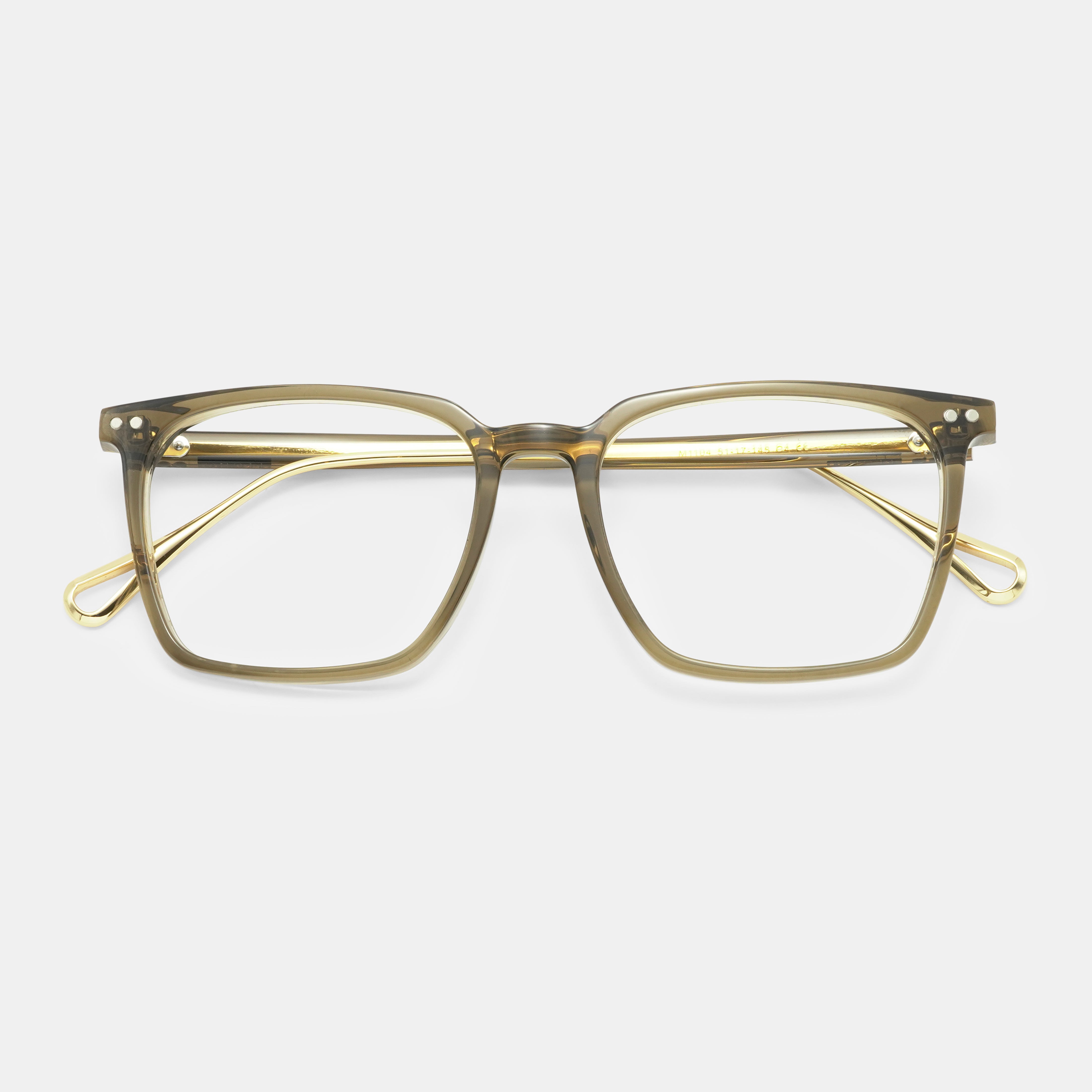 Brown eyeglasses