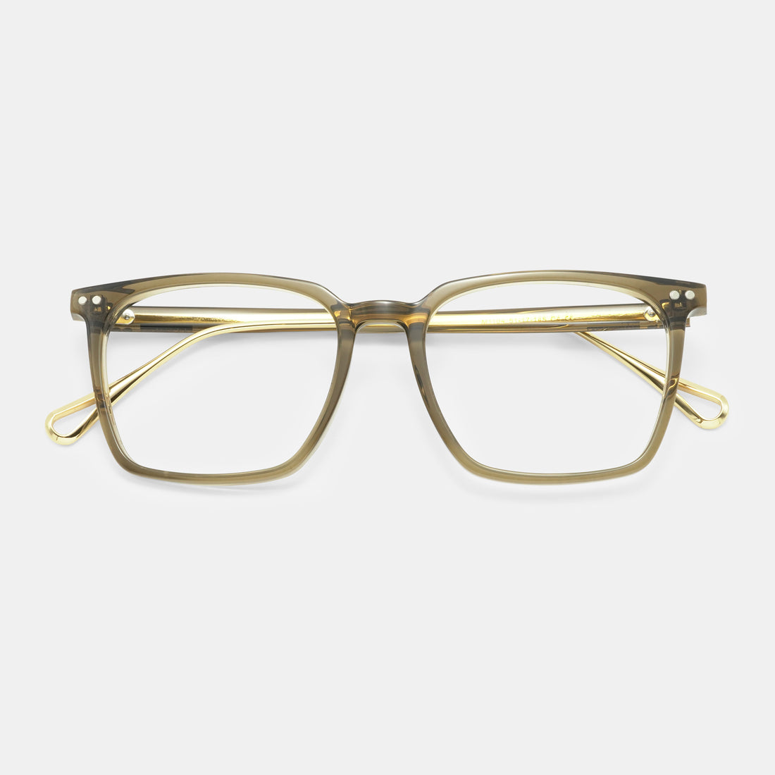 Brown eyeglasses