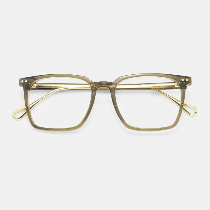 Brown eyeglasses