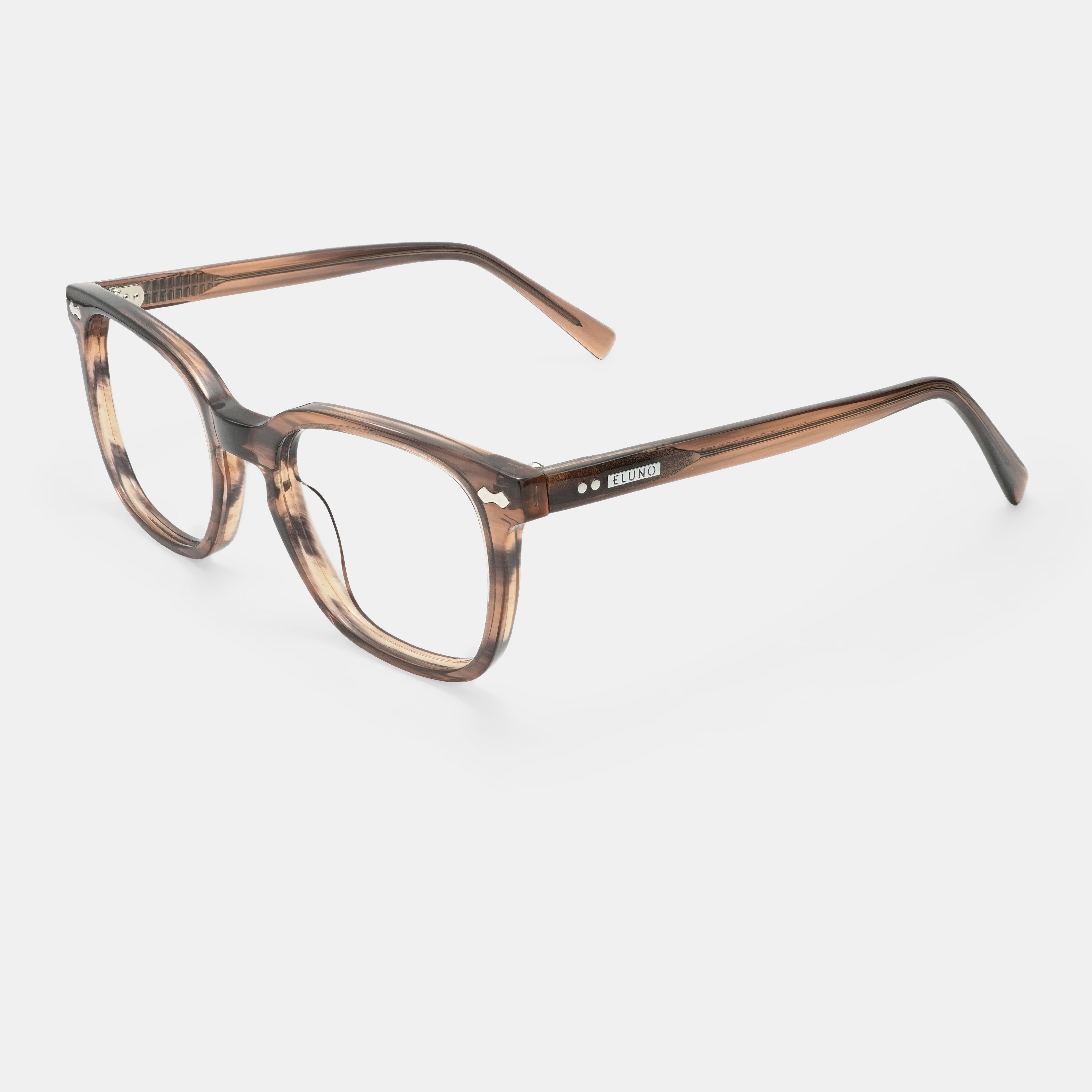 Brown spectacles