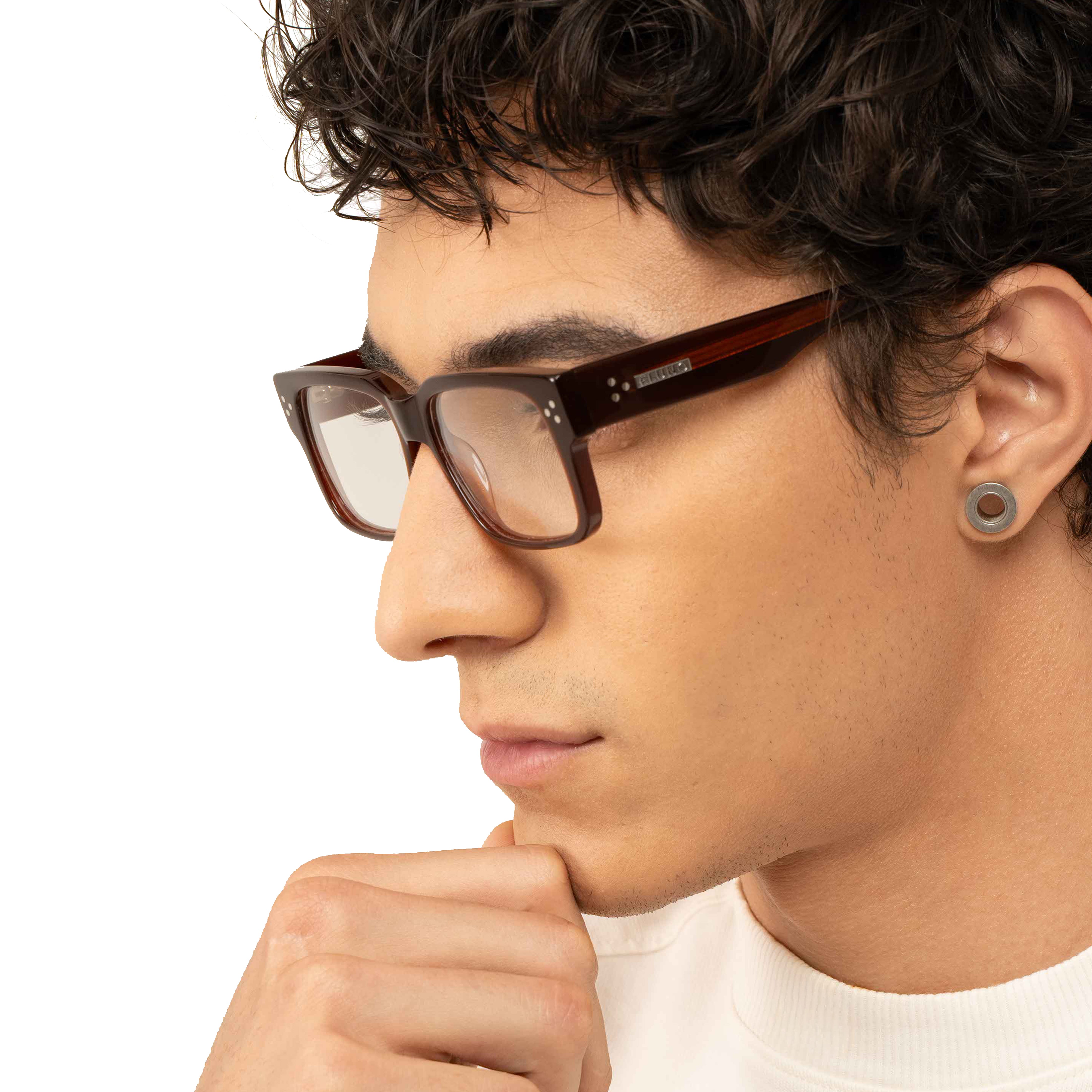 Brown Eyeglasses