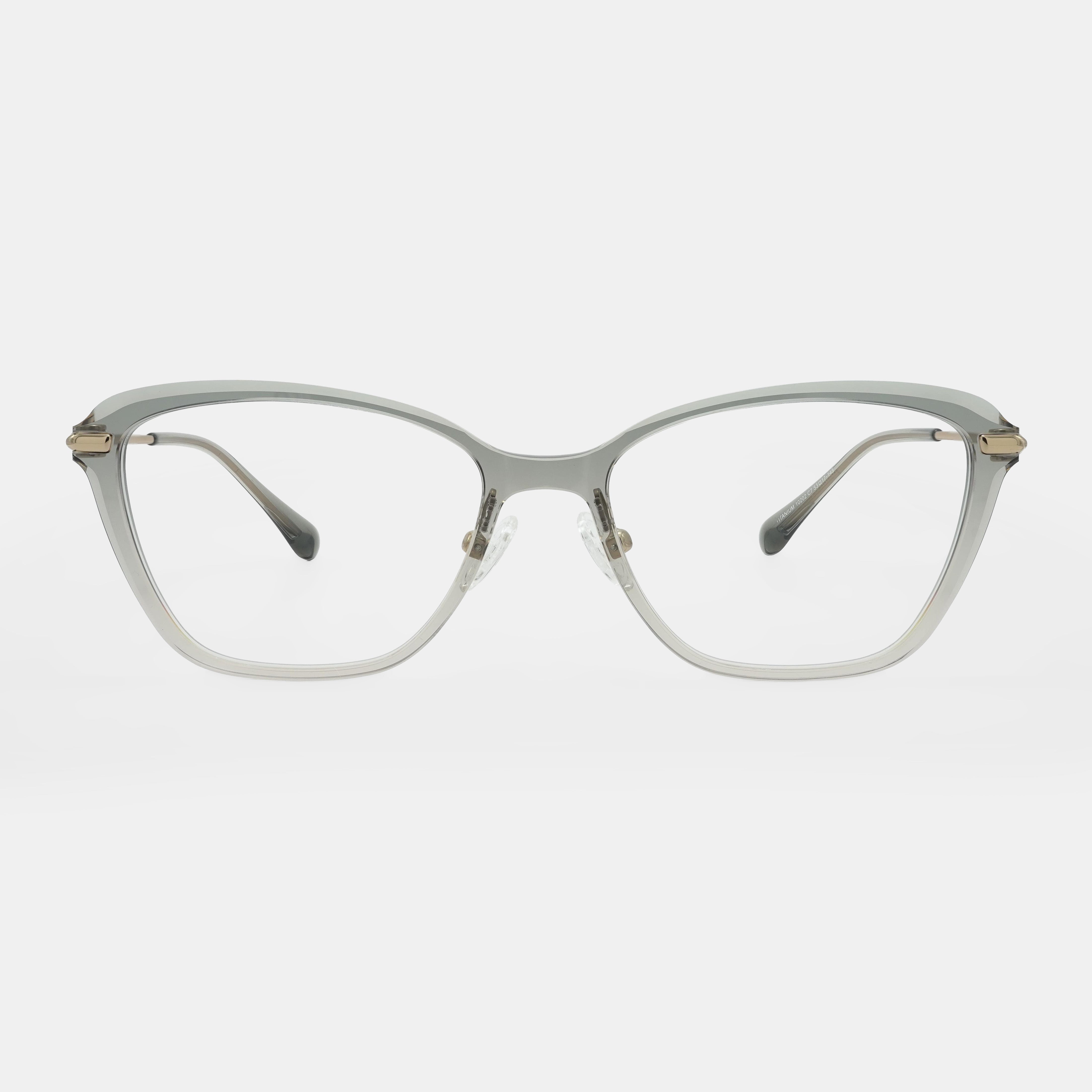 gold eyeglasses