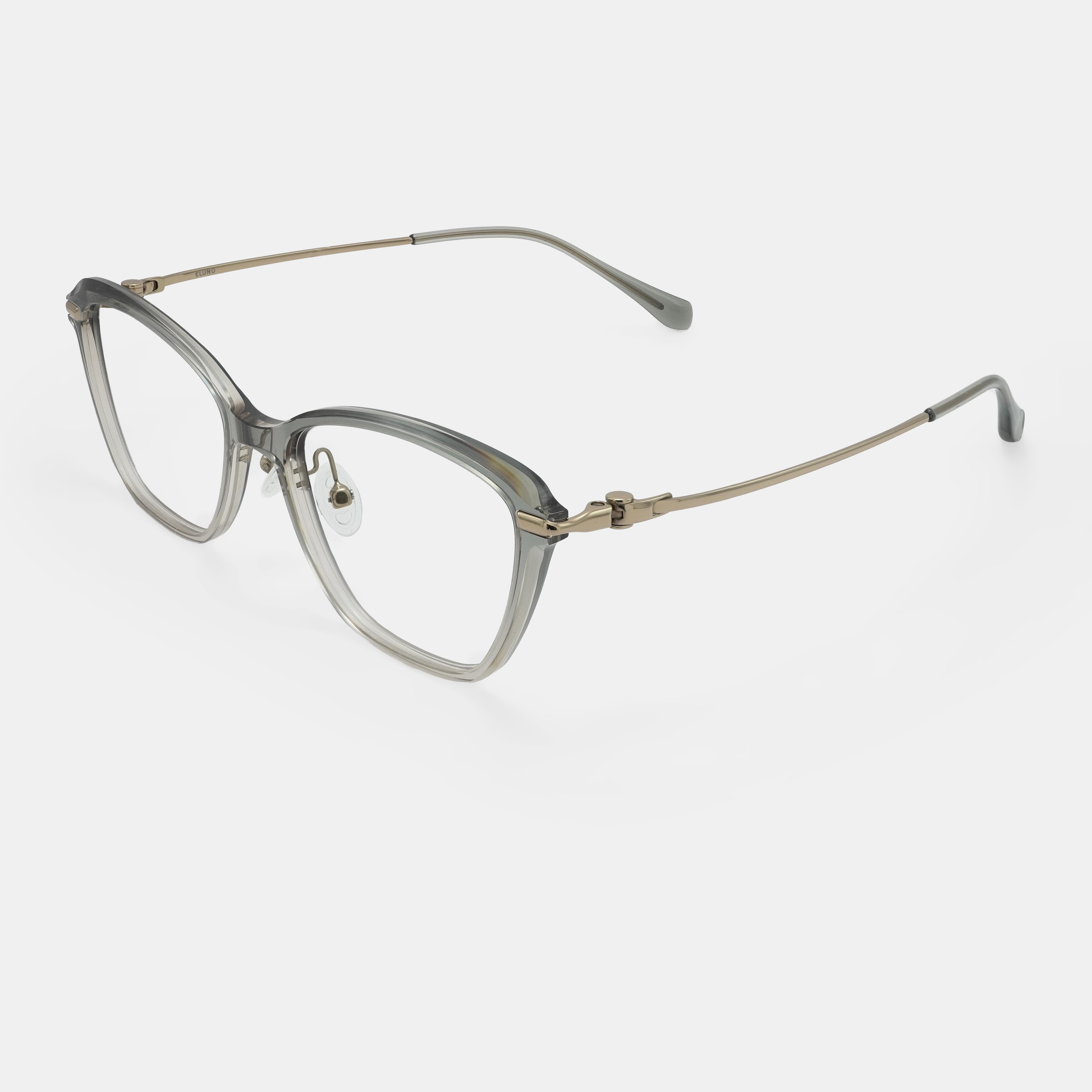 gold eyeglasses