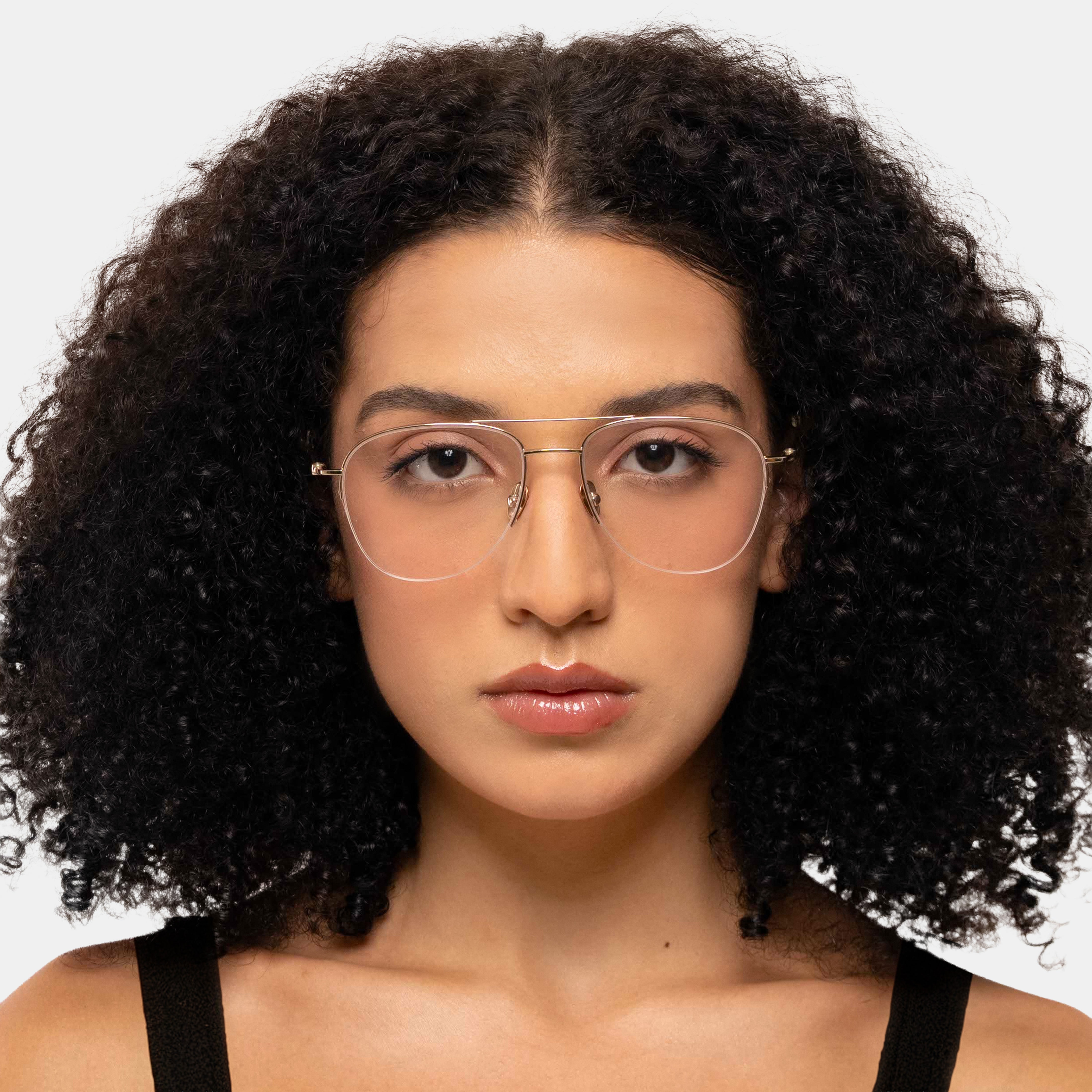 Gold Eyeglasses