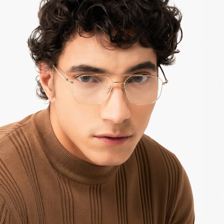 Gold Eyeglasses