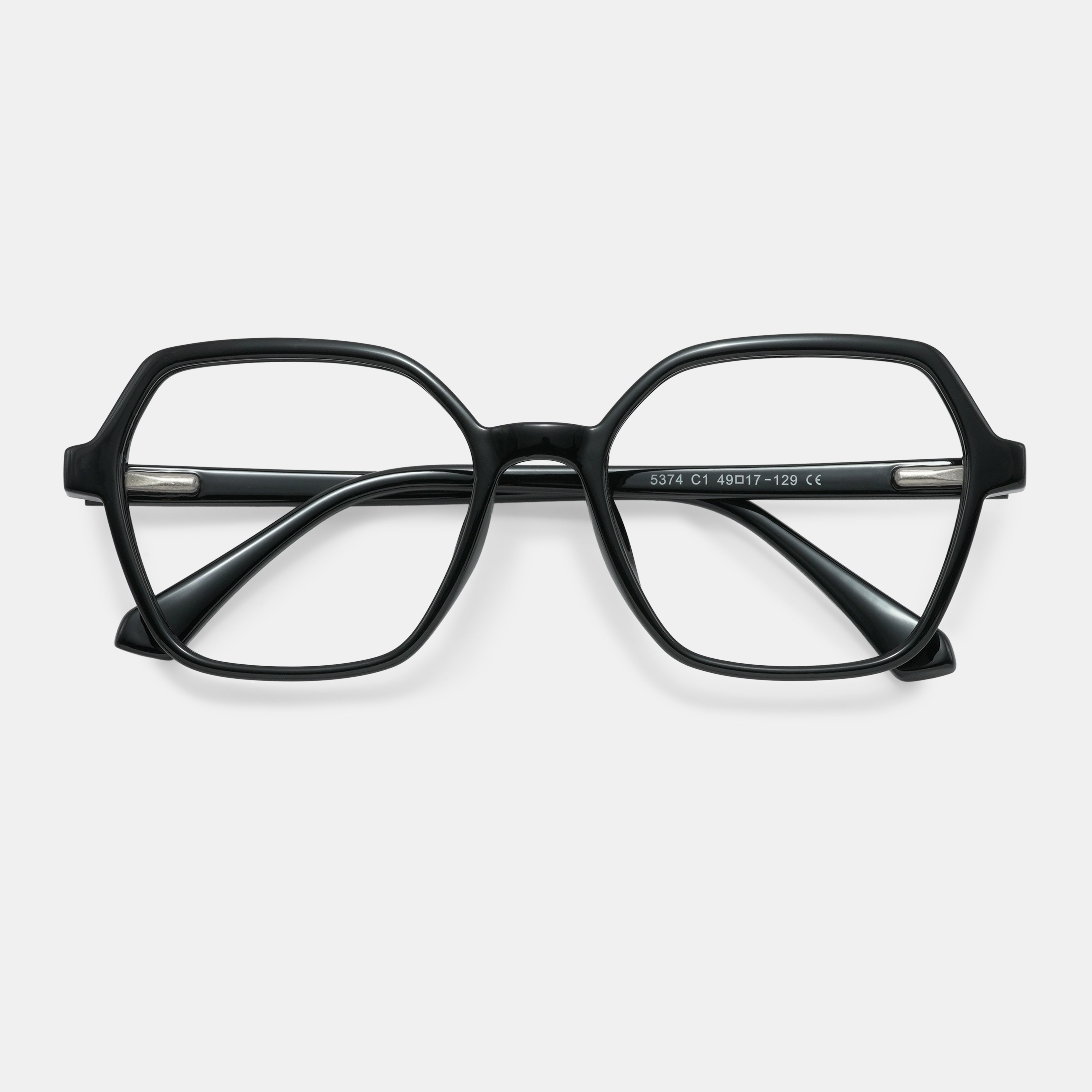 Black eyeglasses