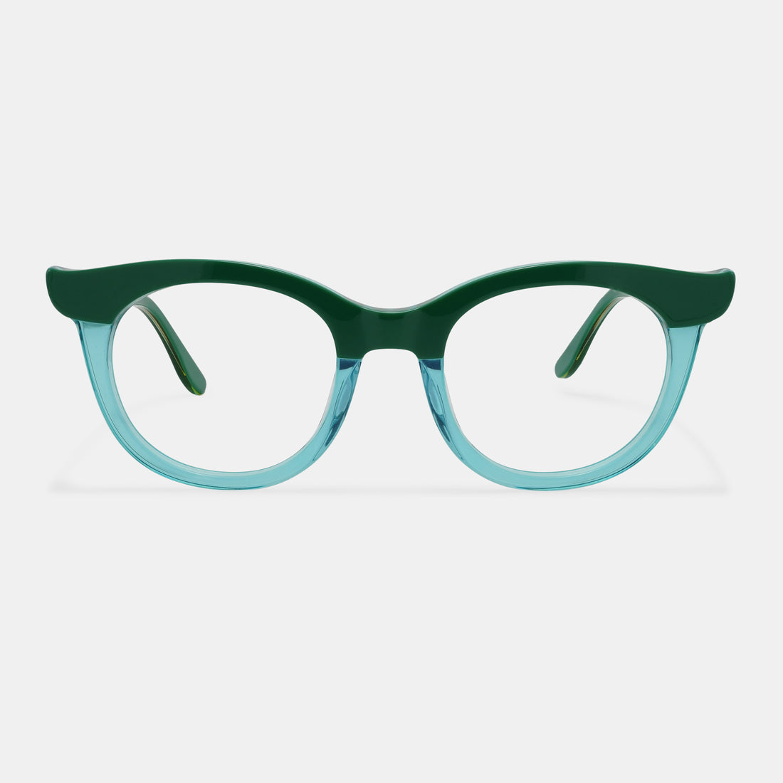 Green Eyeglasses