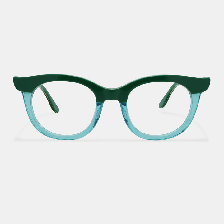 Green Eyeglasses