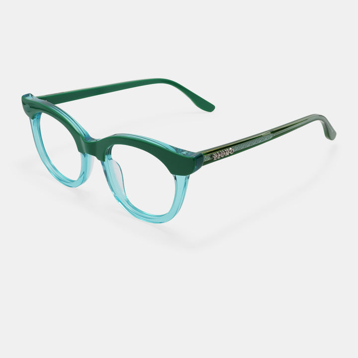 Green Eyeglasses