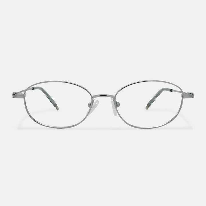 Silver eyeglasses